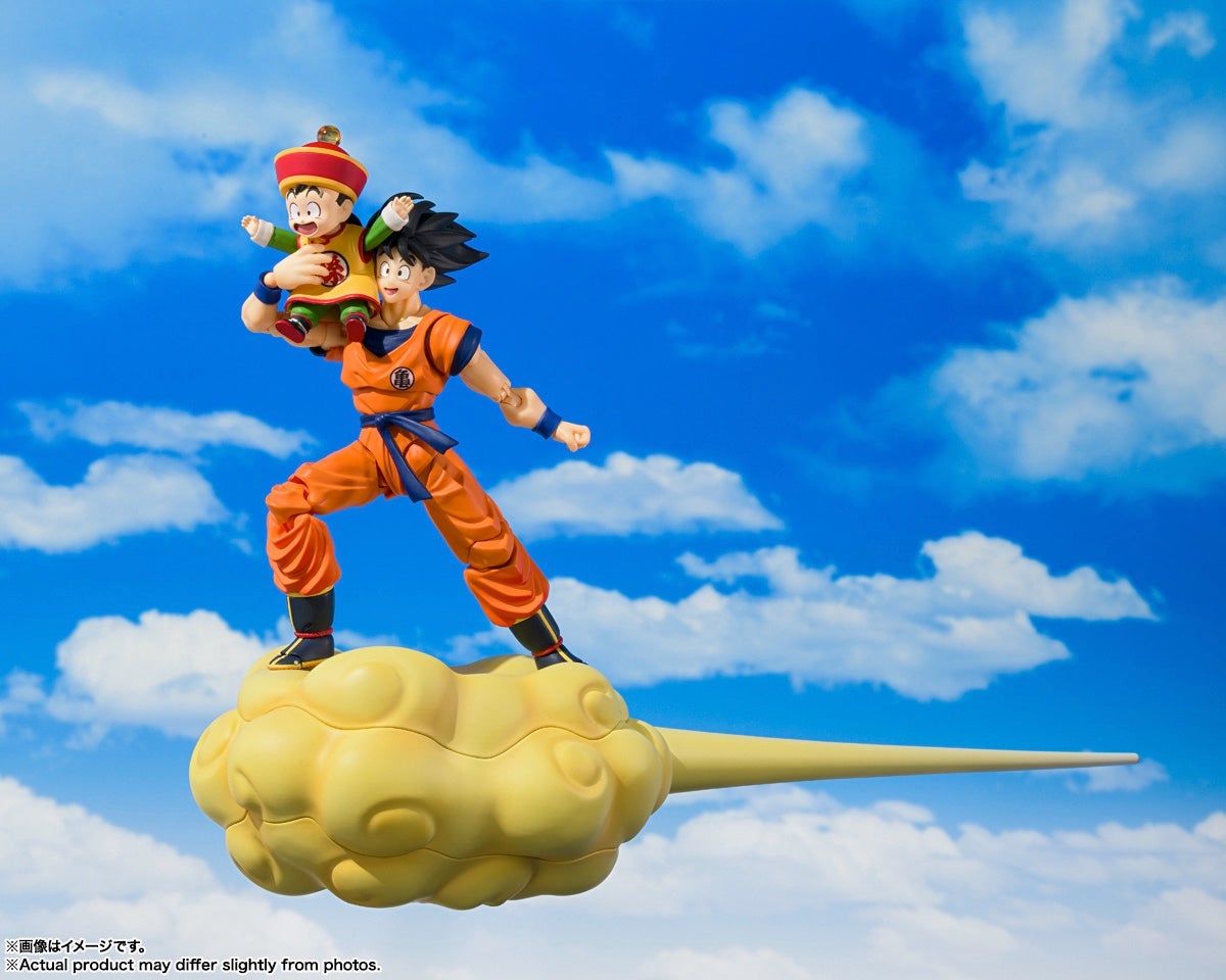 S.H.Figuarts SON GOKU & SON GOHAN -KID- & KINTOUN - SDCC 2024 