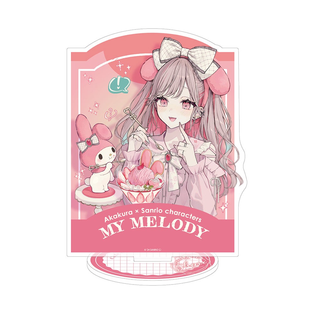 激安単価で Akakura Stand Acrylic x Melody My 30 Characters Sanrio その他