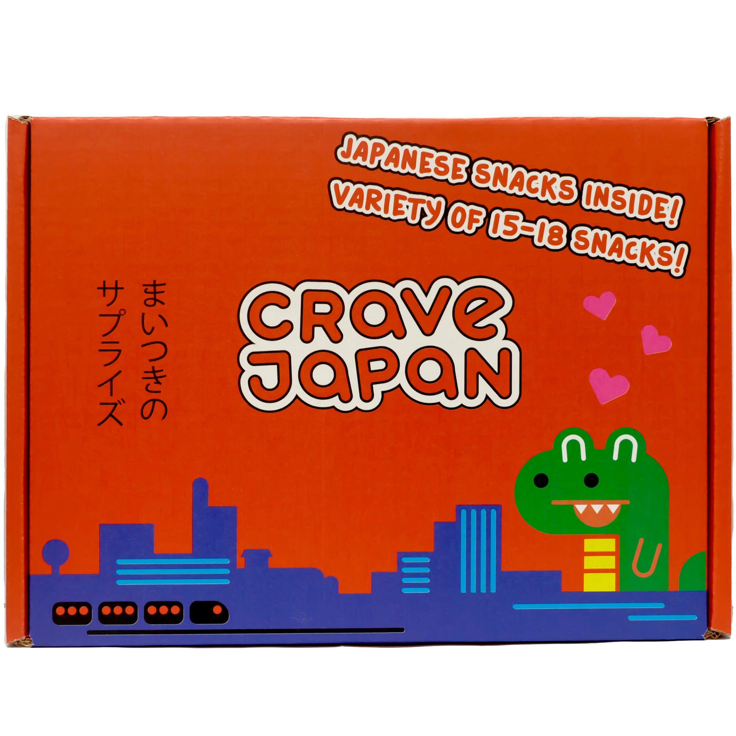 Crave Japan Mystery Snack & Drink Crate - Japanese Treats Gift Set